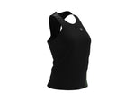 Compressport Women's Performance Singlet - Black/Paradise Green