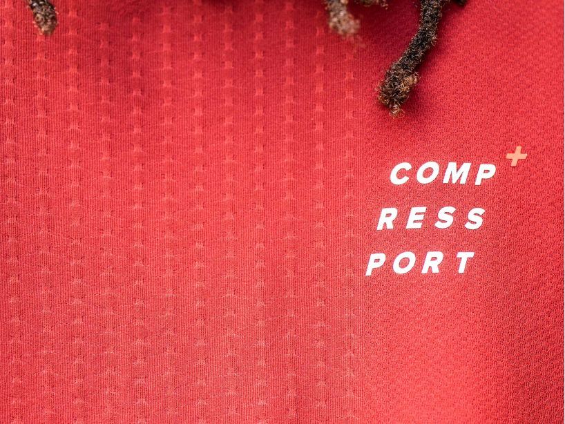 Compressport Men's Performance SS T-Shirt SPD Apple/DK Cheddar - AM00127B_309