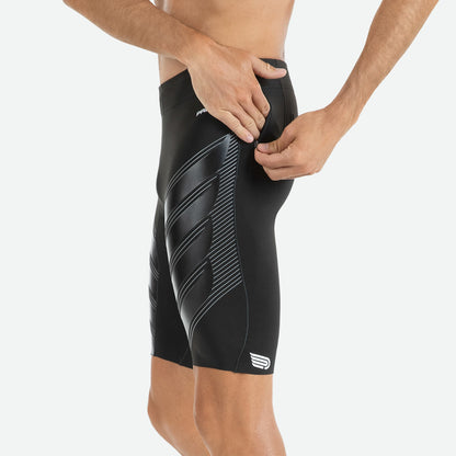Quần bó cơ nam Pressio Power Run Compression Short - Đen (Black)