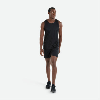 Áo Chạy Bộ Nam Pressio Hapai Singlet - Đen (Black)