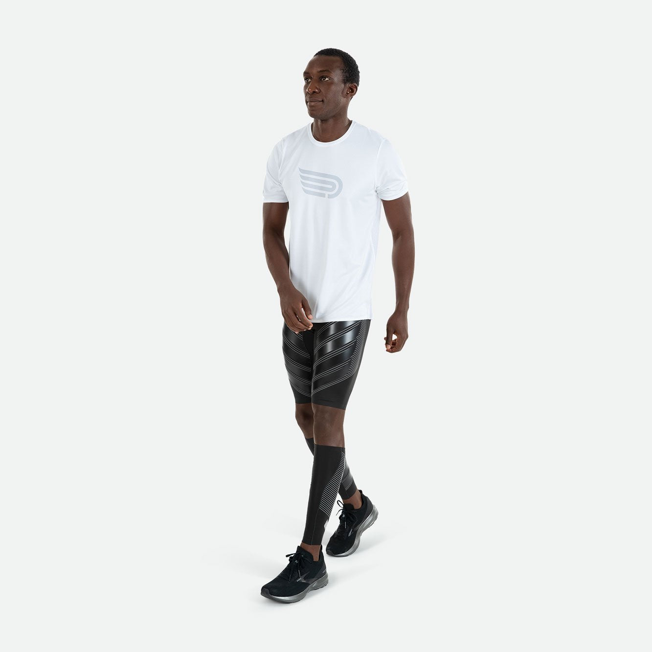 Băng Bảo Vệ Bắp Chân Unisex Pressio Calf Guard - Đen (Black)