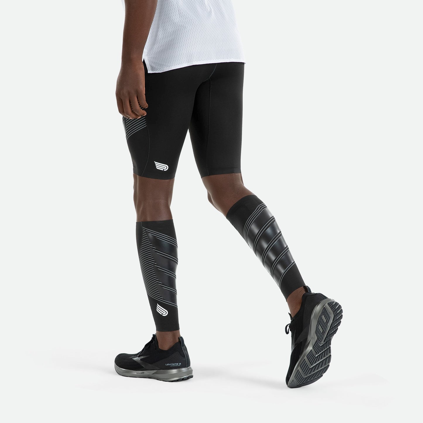 Băng Bảo Vệ Bắp Chân Unisex Pressio Calf Guard - Đen (Black)