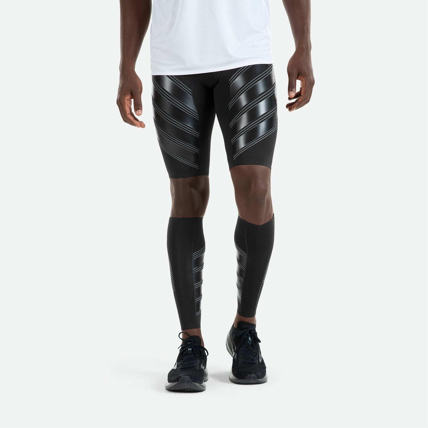 Băng Bảo Vệ Bắp Chân Unisex Pressio Calf Guard - Đen (Black)