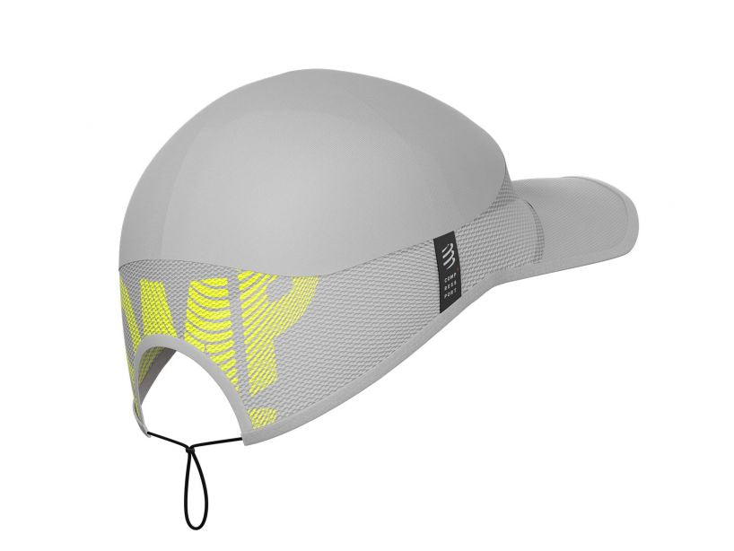 Mũ Compressport Unisex's Pro Racing Cap - Alloy/Lime