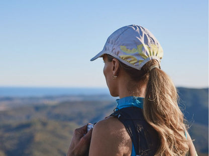 Mũ Compressport Unisex's Pro Racing Cap - Alloy/Lime