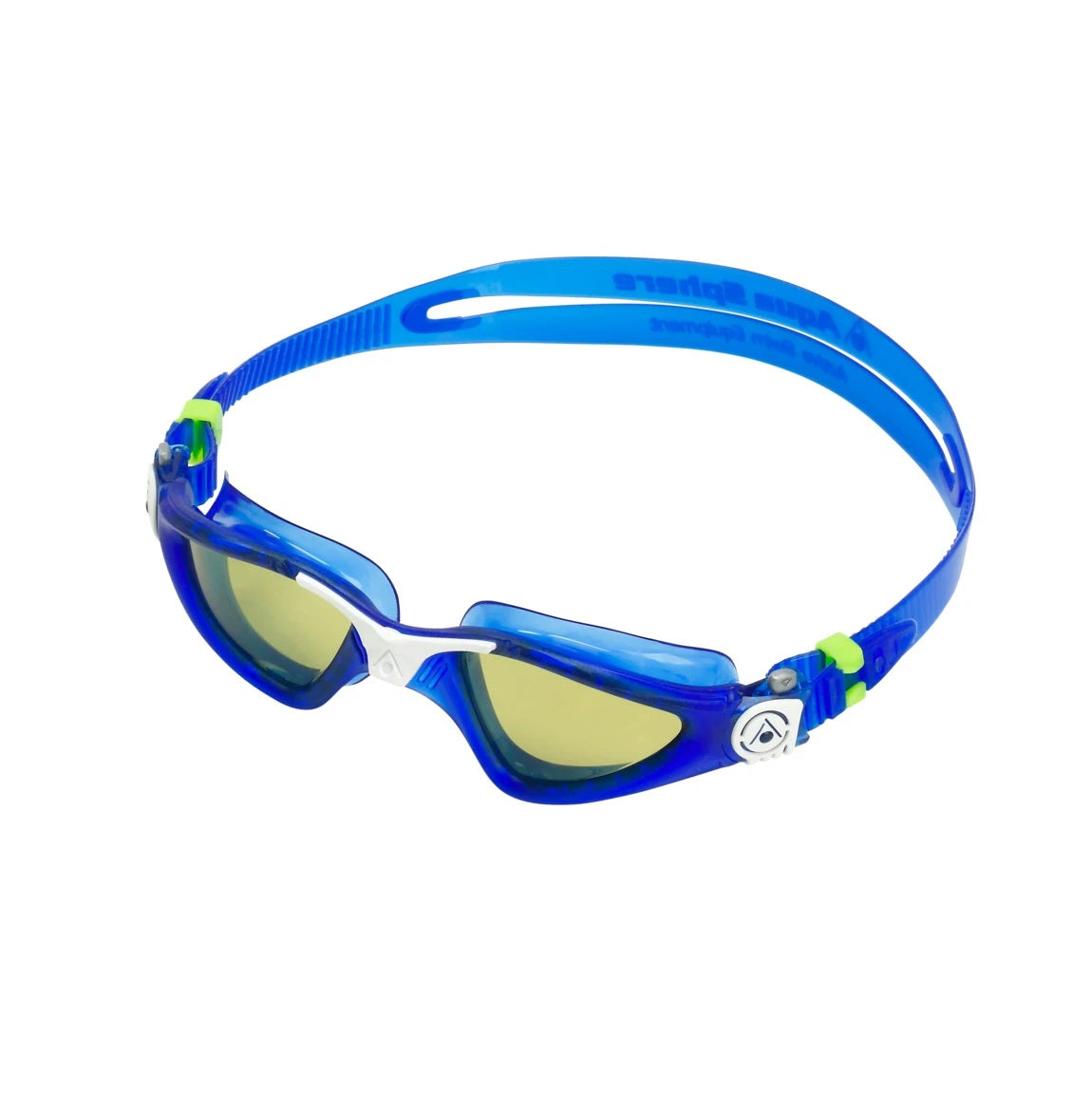 Kính bơi Aqua Sphere Kayenne - Dark Blue/White: Green Polarized Lens