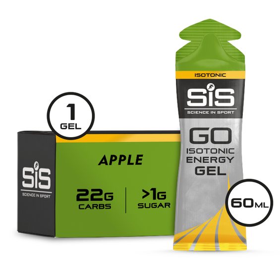 Gel năng lượng SIS GO Isotonic Energy Gels 60ml - Vị Táo (Apple)