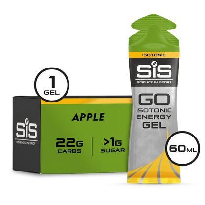 Gel năng lượng SIS GO Isotonic Energy Gels 60ml - Vị Táo (Apple)