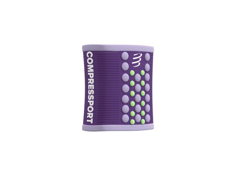 Compressport Unisex's Sweatbands 3D.Dots (Pair) - Purple/Orchid