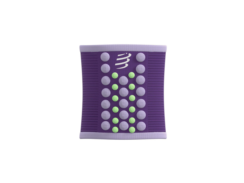 Compressport Unisex's Sweatbands 3D.Dots (Pair) - Purple/Orchid