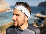 Compressport Unisex's Thin Headband On/Off Uniq Size - White