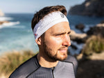 Compressport Unisex's Thin Headband On/Off Uniq Size - White