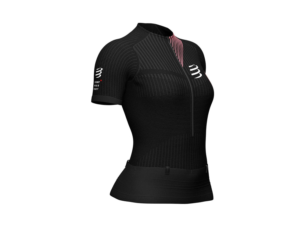 Compressport Women's Trail Postural SS Top - Black