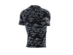 Compressport Men's Training SS Tshirt Camo Premium Black Camo - AM00152B_917