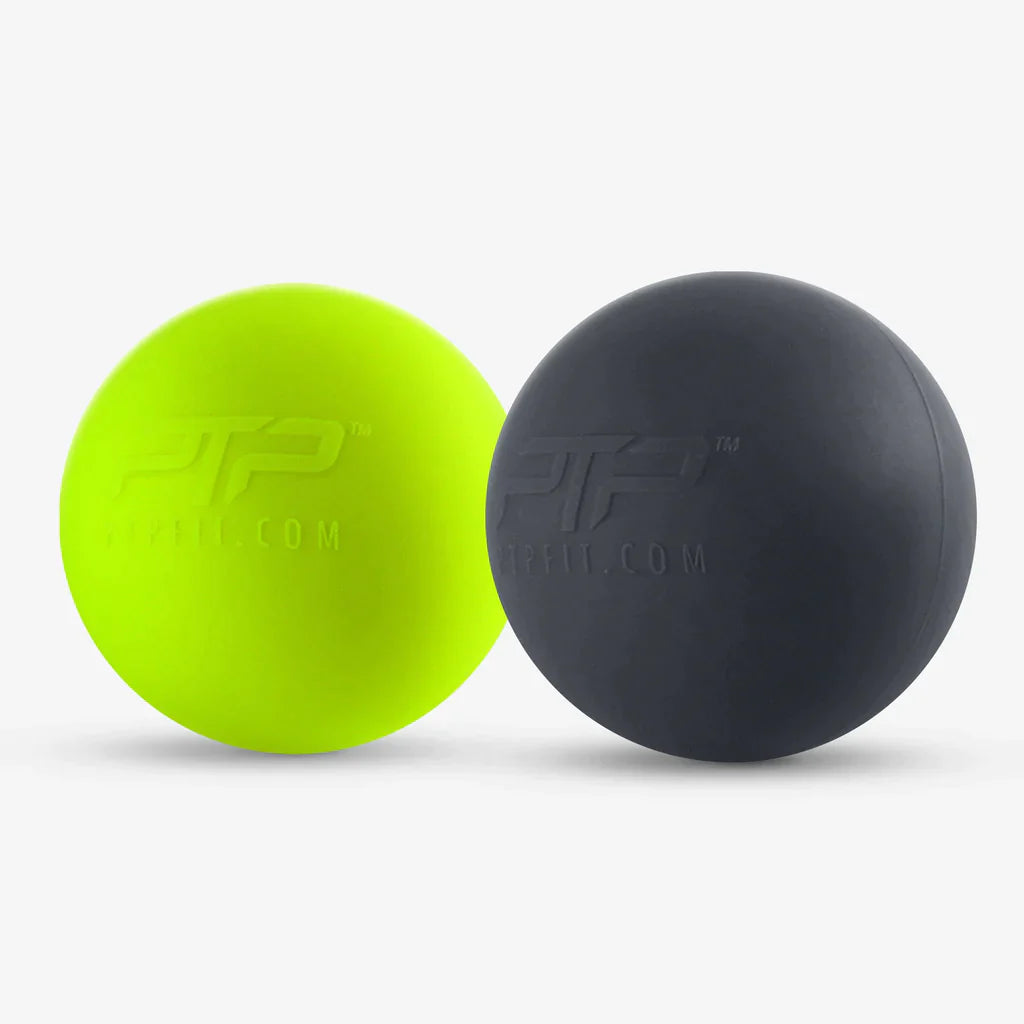 Bộ Bóng Massage PTP Trigger Balls Combo (4.4cm) - Đen/Xanh Lime