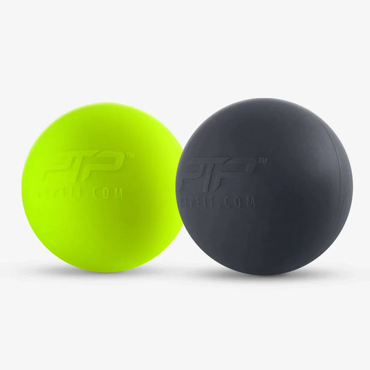 Bộ Bóng Massage PTP Trigger Balls Combo (4.4cm) - Đen/Xanh Lime