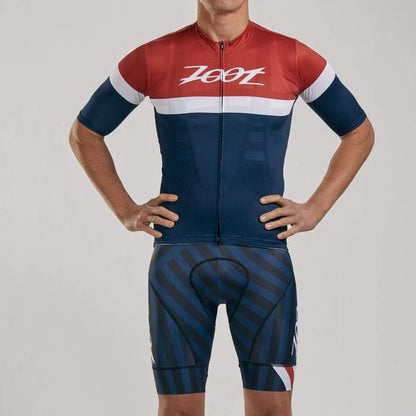Áo đạp xe Zoot Custom Cycle Aero Jersey - Riviera