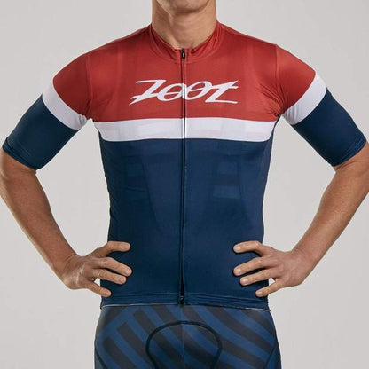 Áo đạp xe Zoot Custom Cycle Aero Jersey - Riviera