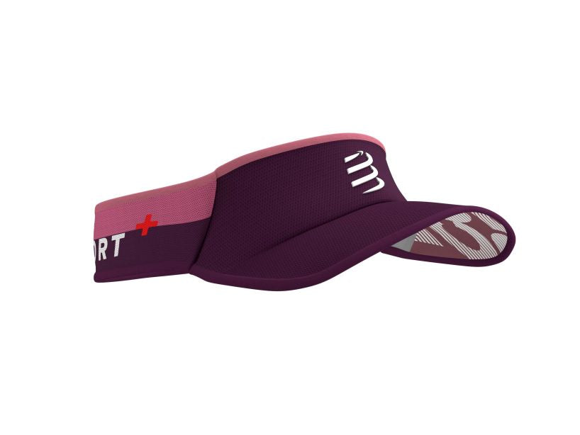 Compressport Unisex's Visor Ultralight: Winterbloom/ Deco Rose