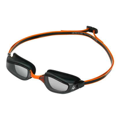 Kính bơi Aqua Sphere Fastlane - Dark Grey/Orange:Smoke Lens