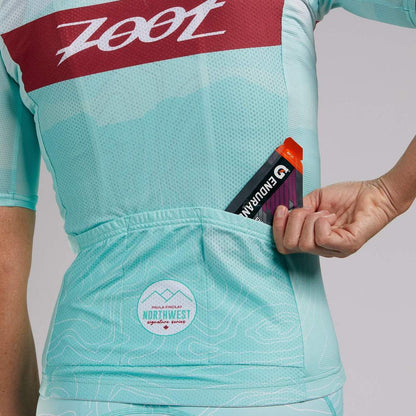 Áo đạp xe Nữ Zoot LTD Cycle Aero Jersey - Northwest