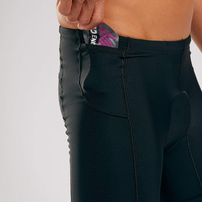 Quần ba môn Nam Zoot Elite Tri 8" Short - Đen (Back)