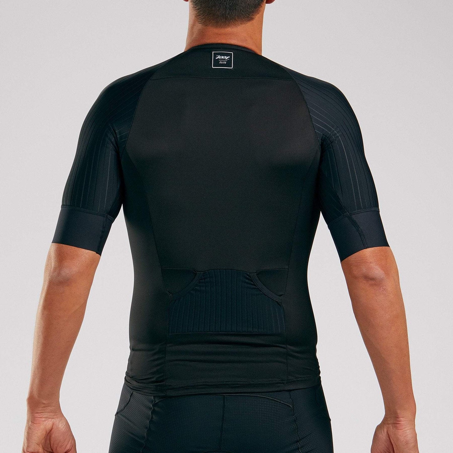 Áo ba môn Nam Zoot Elite Tri Aero Jersey - Đen (Black)