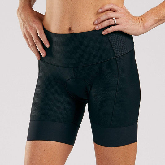 Quần ba môn Nữ Zoot Elite Tri Core 6" Short - Đen (Black)