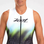 ZOOT Men's LTD Tri SLVS FZ Racesuit - LIVE ALOHA