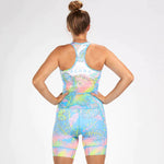 ZOOT Women's LTD Tri SLVS FZ Racesuit - LIVE ALOHA